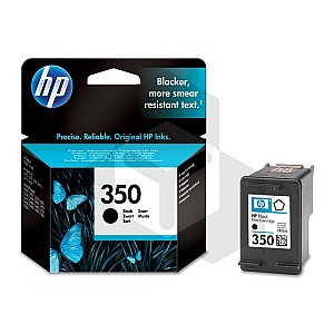 HP 350 (CB335EE) inktcartridge zwart (origineel)