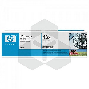 HP 43X (C8543X) toner zwart hoge capaciteit (origineel)