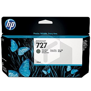 HP 727 (B3P22A) inktcartridge mat zwart hoge capaciteit (origineel)