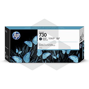 HP 730 (P2V71A) inktcartridge mat zwart hoge capaciteit (origineel)