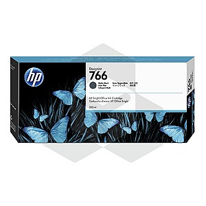 HP 766 (P2V92A) inktcartridge mat zwart (origineel)