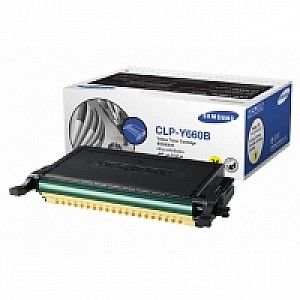 Samsung CLP-Y660B toner geel hoge capaciteit (origineel)