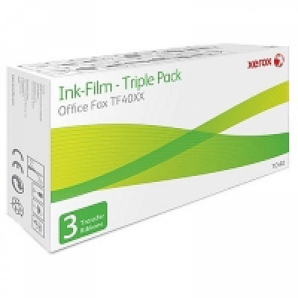 Xerox TC402 faxrol zwart multipack 3 stuks (origineel) Xerox TC402 faxrol zwart multipack 3 stuks (origineel)
