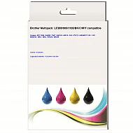 Huismerk Brother LC-980/LC-985/LC-1100/BK/C/M/Y Multipack inktcartridges Huismerk Brother LC-980/LC-985/LC-1100/BK/C/M/Y Multipack inktcartridges