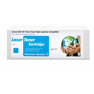 Huismerk Canon 054H C Toner Cyaan Hoge capaciteit