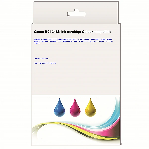 Huismerk Canon BCI-24BK inktcartridge Kleur Huismerk Canon BCI-24BK inktcartridge Kleur
