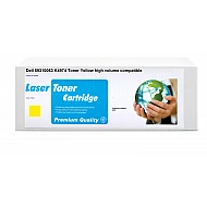 Huismerk Dell 593-10063 (K4974) toner geel hoog volume Huismerk Dell 593-10063 (K4974) toner geel hoog volume