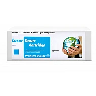 Huismerk Dell 593-11129 (DWGCP) toner cyaan 