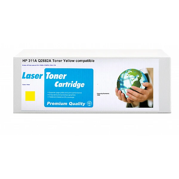 Huismerk HP 311A (Q2682A) toner geel 