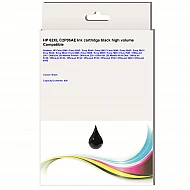 Huismerk HP 62XL (C2P05AE) inktcartridge zwart hoog volume 