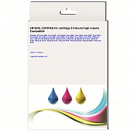 Huismerk HP 62XL (C2P07AE) inktcartridge 3 kleuren hoog volume 