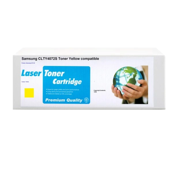 Huismerk Samsung CLT-U4072S toner geel Huismerk Samsung CLT-U4072S toner geel