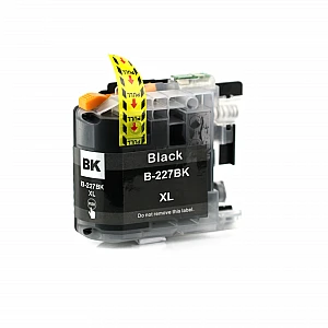 Huismerk Brother LC-227XLBK inktcartridge zwart hoog volume Huismerk Brother LC-227XLBK inktcartridge zwart hoog volume