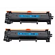 Huismerk 2x Brother TN-2410 toner Zwart Huismerk 2x Brother TN-2410 toner Zwart
