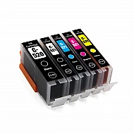 Huismerk Canon PGI-520 BK / CLI-521 BK/C/M/Y 5 kleuren Multipack inktcartridges Huismerk Canon PGI-520 BK / CLI-521 BK/C/M/Y 5 kleuren Multipack inktcartridges