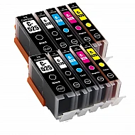 Huismerk 2x Canon PGI-525PG BK / CLI-526 BK/C/M/Y 5 kleuren Multipack inktcartridges Huismerk 2x Canon PGI-525PG BK / CLI-526 BK/C/M/Y 5 kleuren Multipack inktcartridges