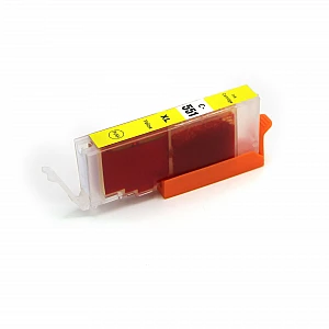Huismerk Canon CLI-551Y XL inktcartridge geel hoog volume Huismerk Canon CLI-551Y XL inktcartridge geel hoog volume