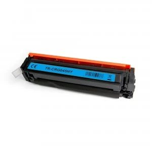 Huismerk Canon 045H Y (1243C002) toner geel hoog volume Huismerk Canon 045H Y (1243C002) toner geel hoog volume