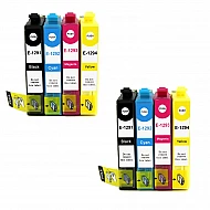 Huismerk Epson 2x T1295 Multipack: T1295 XLBK/C/M/Y