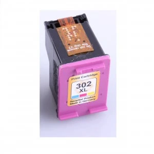 Huismerk HP 302XL (F6U67AE) inktcartridge kleur hoog volume