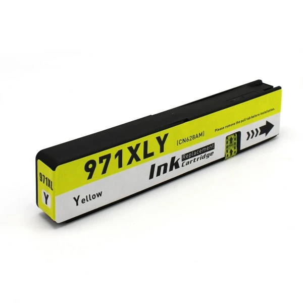 Huismerk HP 971XL (CN628AE) inktcartridge geel hoog volume 