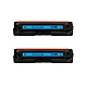 Huismerk 2x HP 410A (CF410A) toner zwart Huismerk 2x HP 410A (CF410A) toner zwart