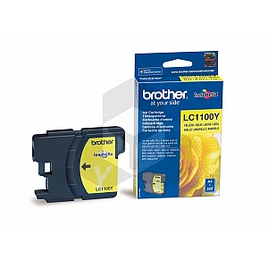 Brother LC-1100Y inktcartridge geel (origineel) Brother LC-1100Y inktcartridge geel (origineel)