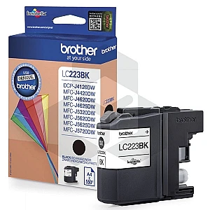 Brother LC-223BK inktcartridge zwart (origineel) Brother LC-223BK inktcartridge zwart (origineel)