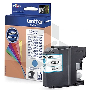 Brother LC-223C inktcartridge cyaan (origineel) Brother LC-223C inktcartridge cyaan (origineel)