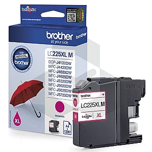 Brother LC-225XLM inktcartridge magenta hoge capaciteit (origineel) Brother LC-225XLM inktcartridge magenta hoge capaciteit (origineel)