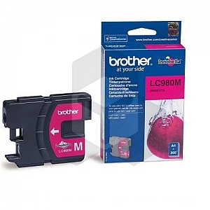 Brother LC-980M inktcartridge magenta (origineel) Brother LC-980M inktcartridge magenta (origineel)