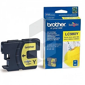 Brother LC-980Y inktcartridge geel (origineel)