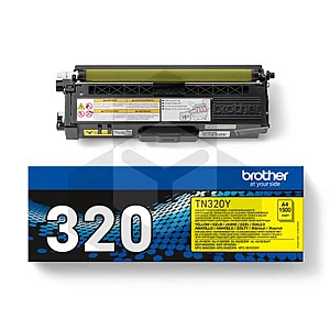 Brother TN-320Y toner geel (origineel) Brother TN-320Y toner geel (origineel)