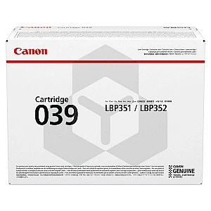 Canon 039 toner zwart (origineel) Canon 039 toner zwart (origineel)