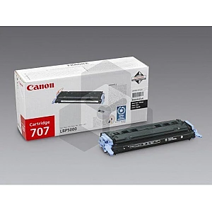 Canon 707 BK toner zwart (origineel) Canon 707 BK toner zwart (origineel)