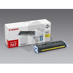 Canon 707 Y toner geel (origineel)