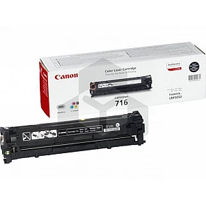 Canon 716 BK toner zwart (origineel) Canon 716 BK toner zwart (origineel)