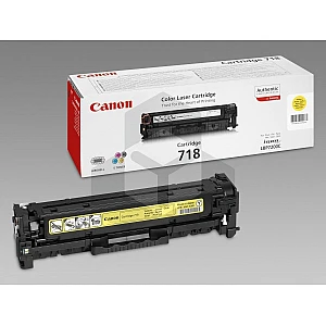 Canon 718 Y toner geel (origineel) Canon 718 Y toner geel (origineel)