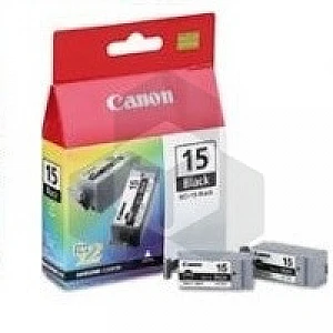 Canon BCI-15BK 2 x inktcartridge zwart (origineel) Canon BCI-15BK 2 x inktcartridge zwart (origineel)