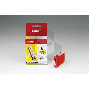 Canon BCI-6Y inktcartridge geel (origineel) Canon BCI-6Y inktcartridge geel (origineel)