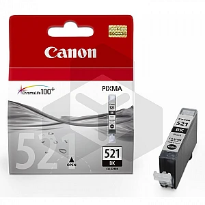 Canon CLI-521BK inktcartridge zwart (origineel) Canon CLI-521BK inktcartridge zwart (origineel)