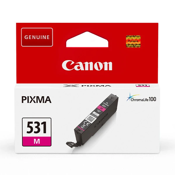 Canon CLI-531M magenta inktcartridge (origineel) Canon CLI-531M magenta inktcartridge (origineel)