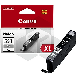 Canon CLI-551GY XL inktcartridge grijs hoge capaciteit (origineel) Canon CLI-551GY XL inktcartridge grijs hoge capaciteit (origineel)