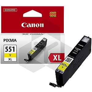 Canon CLI-551Y XL inktcartridge geel hoge capaciteit (origineel) Canon CLI-551Y XL inktcartridge geel hoge capaciteit (origineel)