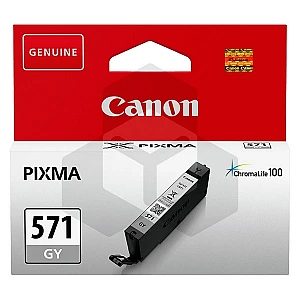 Canon CLI-571GY inktcartridge grijs (origineel) Canon CLI-571GY inktcartridge grijs (origineel)