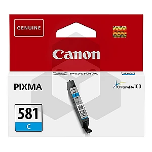 Canon CLI-581C inktcartridge cyaan (origineel) Canon CLI-581C inktcartridge cyaan (origineel)