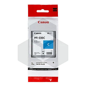Canon PFI-030C inktcartridge cyaan (origineel) Canon PFI-030C inktcartridge cyaan (origineel)