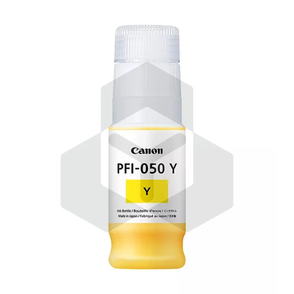 Canon PFI-050Y inktcartridge geel (origineel) Canon PFI-050Y inktcartridge geel (origineel)