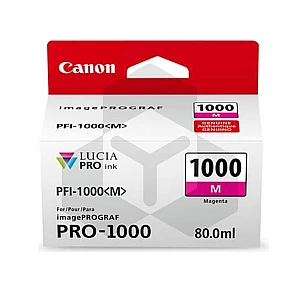 Canon PFI-1000M inktcartridge magenta (origineel) Canon PFI-1000M inktcartridge magenta (origineel)