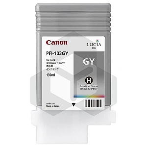 Canon PFI-103GY inktcartridge grijs (origineel) Canon PFI-103GY inktcartridge grijs (origineel)